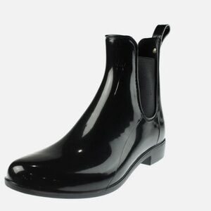 Sam Edelman Glossy Black Tinsley Rain Boots SIZE 9M
